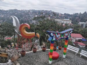At the Mirador Eco Park: The Gardens - including the Salamat monument (photo by Karlo Antonio Galay David)
